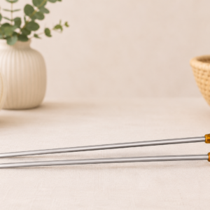 Short Aluminium Knitting Needles 20cm