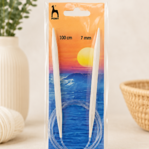 Pony Circular Aluminium Knitting Needles 80cm