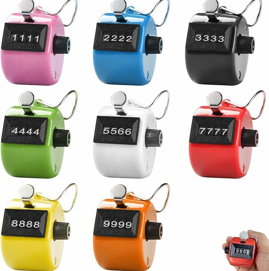 Mechanical row counter