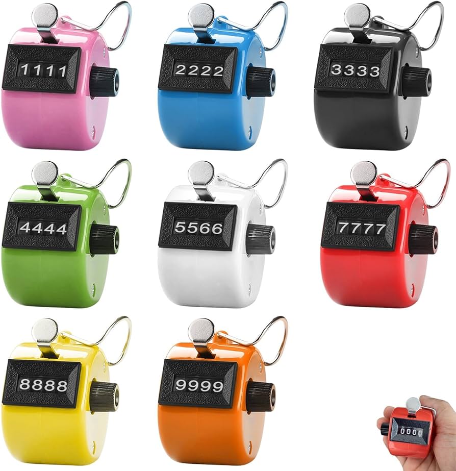 Mechanical row counter